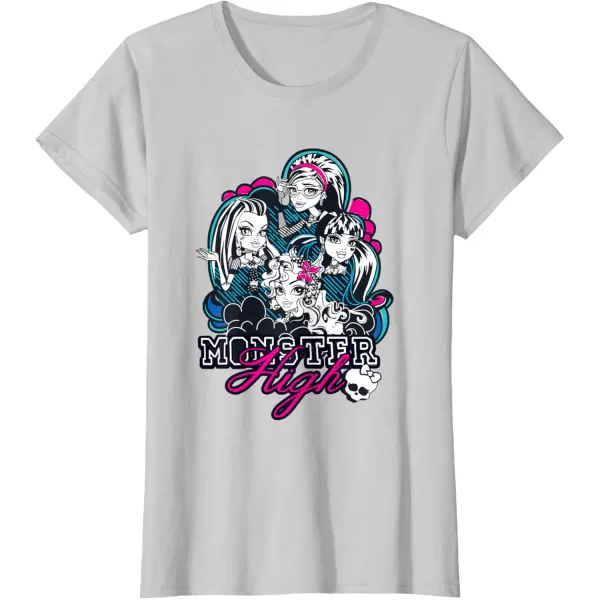 imageMonster High Alumni  Squad Goals TShirtSilver Grey