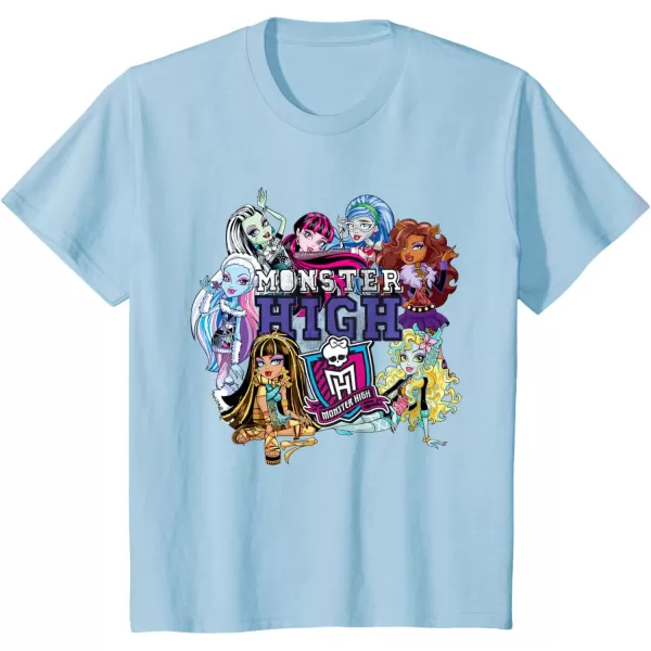 imageMonster High Alumni  The Boo Crew Returns TShirtBaby Blue