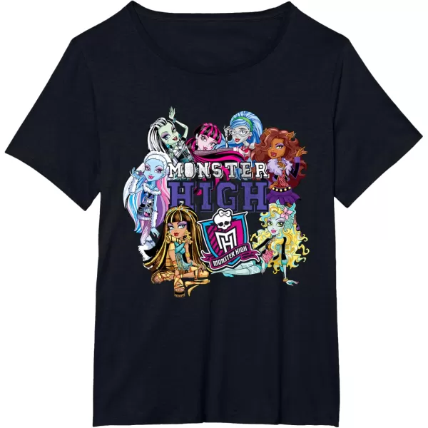 imageMonster High Alumni  The Boo Crew Returns TShirtBlack