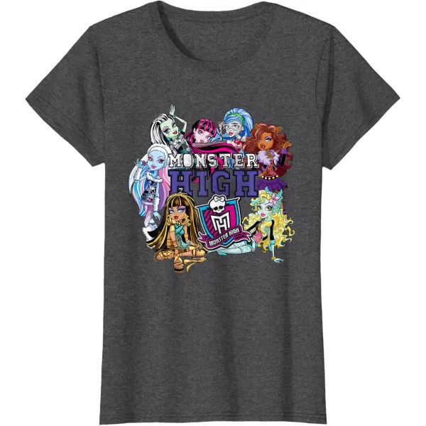 imageMonster High Alumni  The Boo Crew Returns TShirtDark Heather Grey