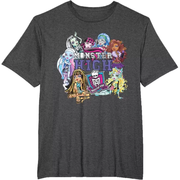 imageMonster High Alumni  The Boo Crew Returns TShirtDark Heather Grey