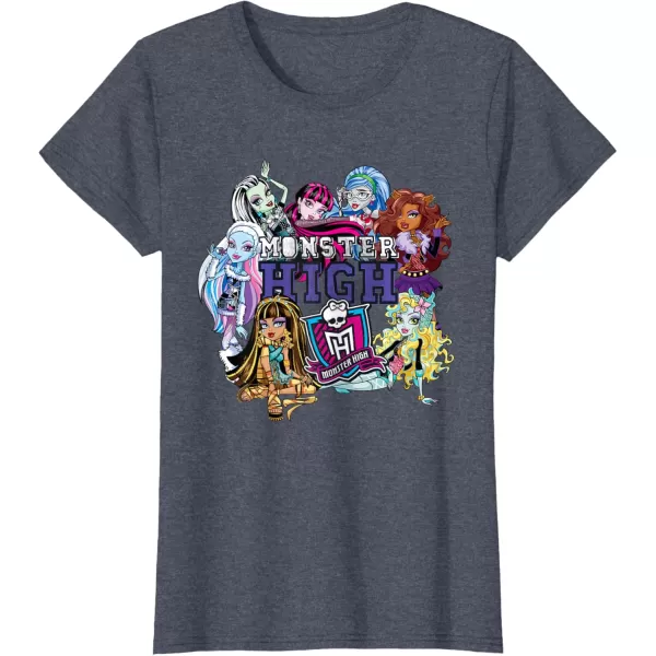 imageMonster High Alumni  The Boo Crew Returns TShirtHeather Blue