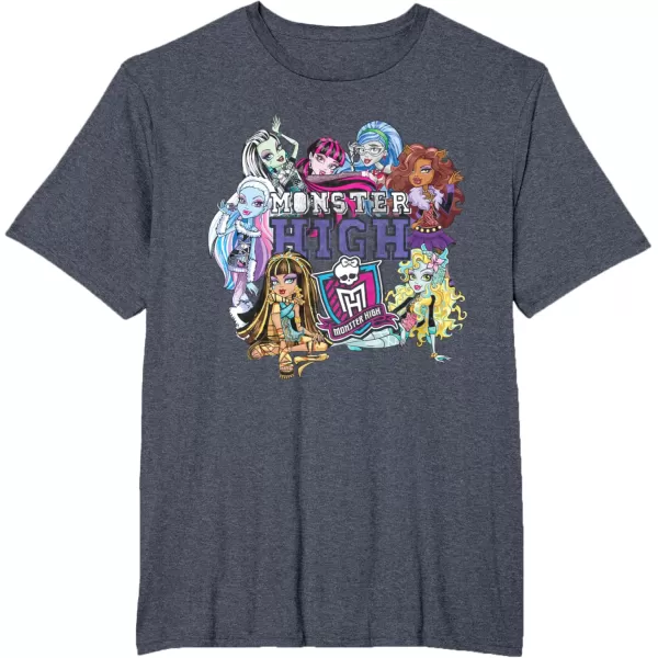 imageMonster High Alumni  The Boo Crew Returns TShirtHeather Blue