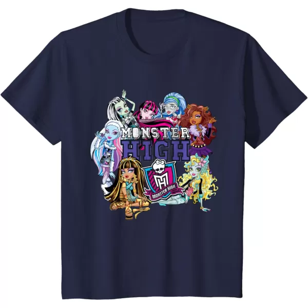 imageMonster High Alumni  The Boo Crew Returns TShirtNavy Blue