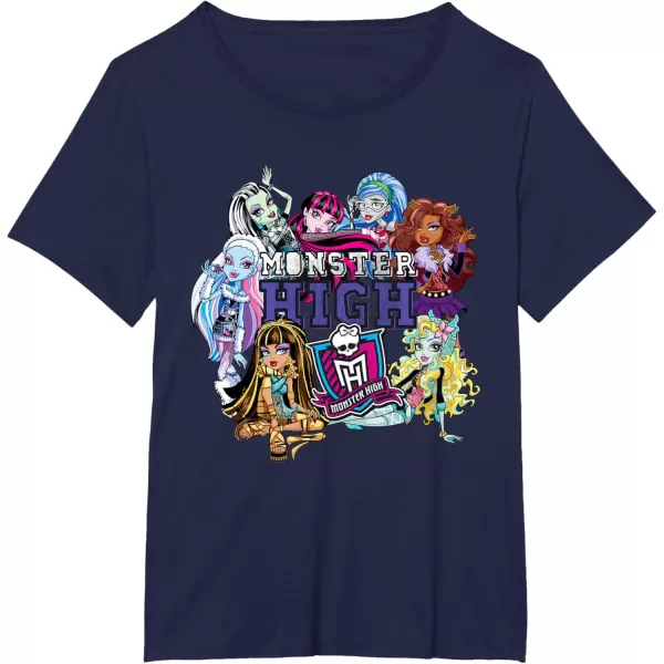 imageMonster High Alumni  The Boo Crew Returns TShirtNavy Blue