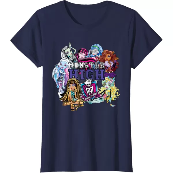 imageMonster High Alumni  The Boo Crew Returns TShirtNavy Blue