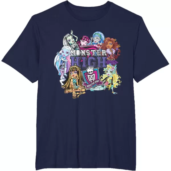 imageMonster High Alumni  The Boo Crew Returns TShirtNavy Blue