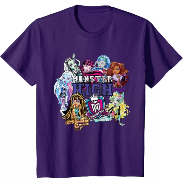 imageMonster High Alumni  The Boo Crew Returns TShirtPurple