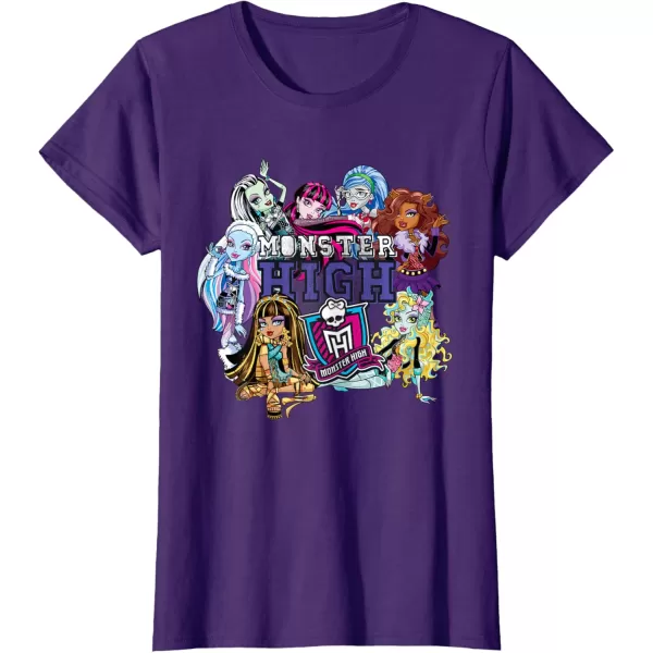 imageMonster High Alumni  The Boo Crew Returns TShirtPurple