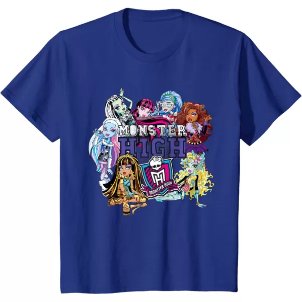 imageMonster High Alumni  The Boo Crew Returns TShirtRoyal Blue