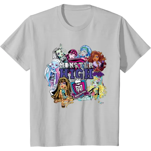 imageMonster High Alumni  The Boo Crew Returns TShirtSilver Grey