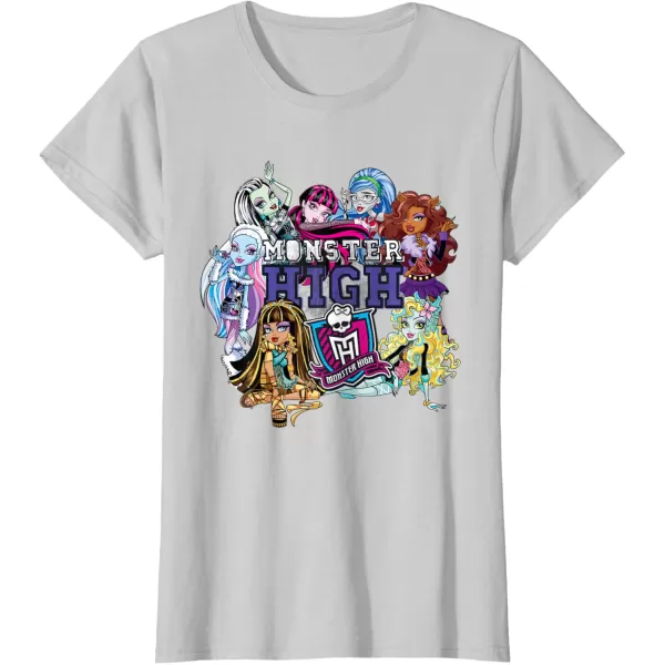 imageMonster High Alumni  The Boo Crew Returns TShirtSilver Grey