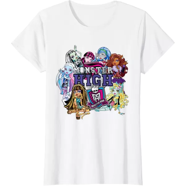 imageMonster High Alumni  The Boo Crew Returns TShirtWhite