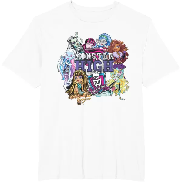 imageMonster High Alumni  The Boo Crew Returns TShirtWhite