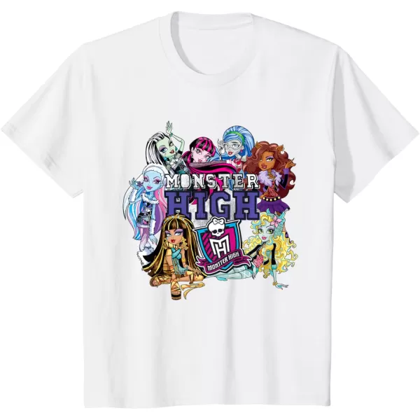 imageMonster High Alumni  The Boo Crew Returns TShirtWhite