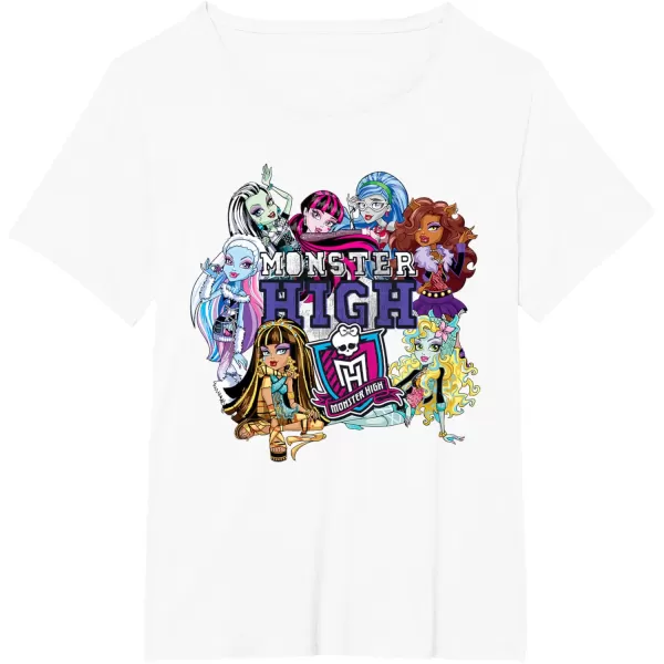 imageMonster High Alumni  The Boo Crew Returns TShirtWhite