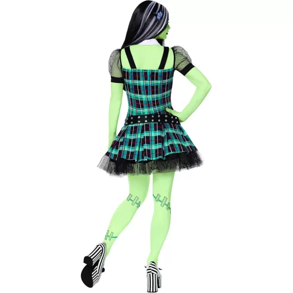 imageSpirit Halloween Monster High Adult Frankie Stein Costume  Officially Licensed  Group Costume  TV and Movie Costume