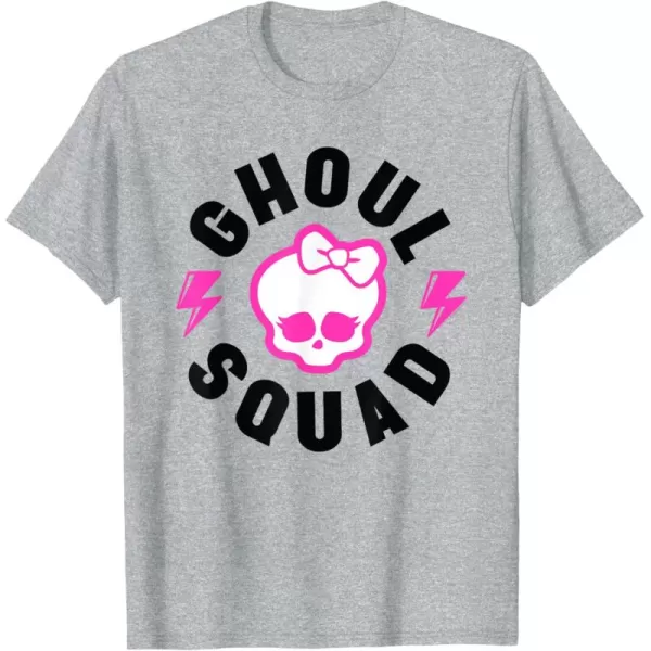 imageMonster High Alumni  Ghoul Squad TShirtHeather Grey