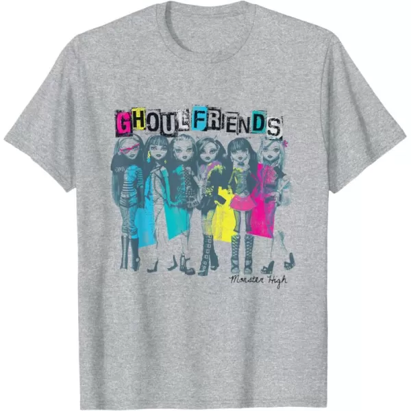 imageMonster High Alumni  Ghoulfriends TShirtHeather Grey