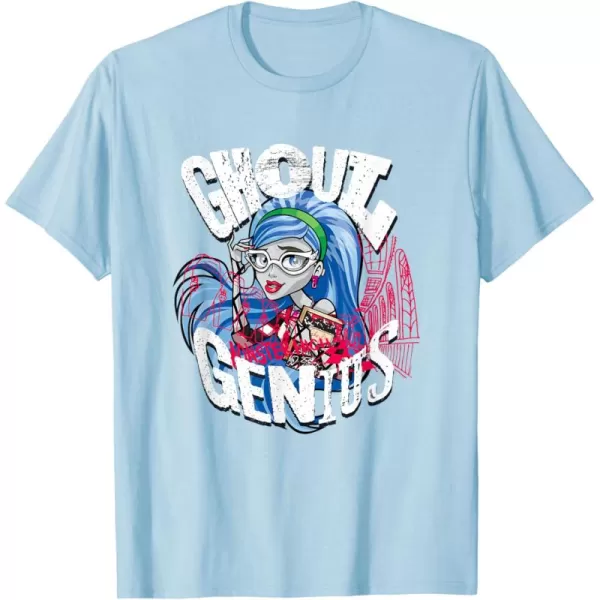 imageMonster High Alumni  Ghoulia Ghoul Genius TShirtBaby Blue