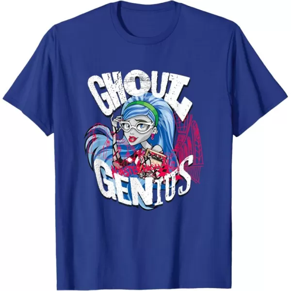 imageMonster High Alumni  Ghoulia Ghoul Genius TShirtRoyal Blue