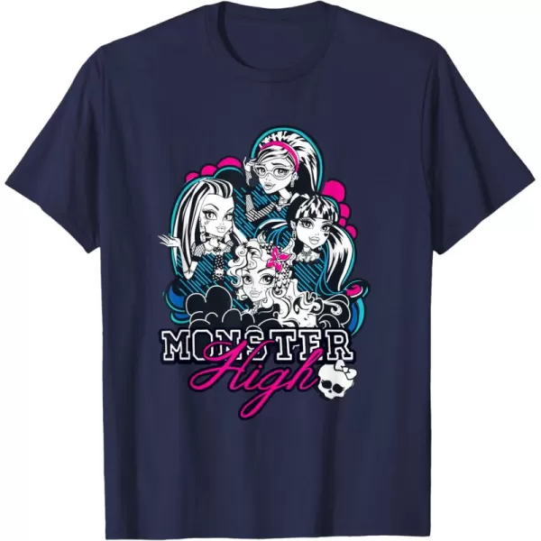 imageMonster High Alumni  Squad Goals TShirtNavy Blue