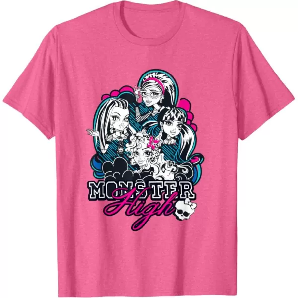 imageMonster High Alumni  Squad Goals TShirtPink Heather