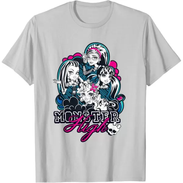 imageMonster High Alumni  Squad Goals TShirtSilver Grey