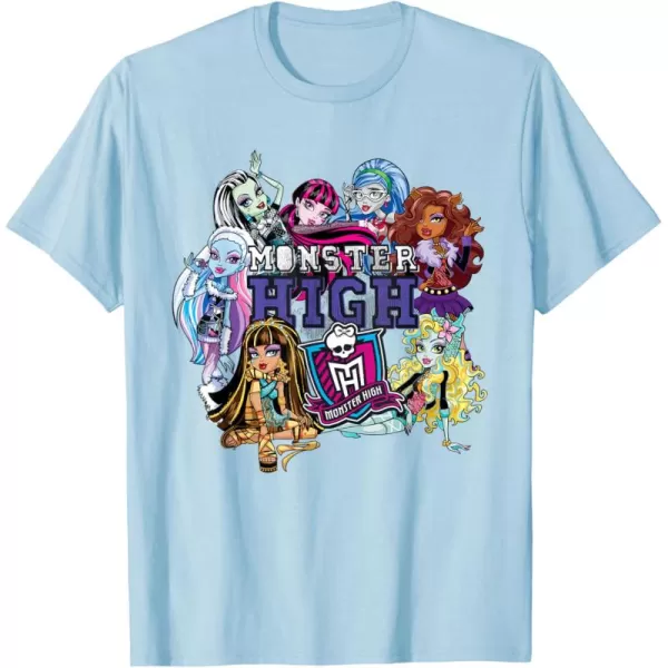 imageMonster High Alumni  The Boo Crew Returns TShirtBaby Blue