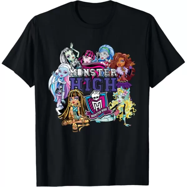 imageMonster High Alumni  The Boo Crew Returns TShirtBlack