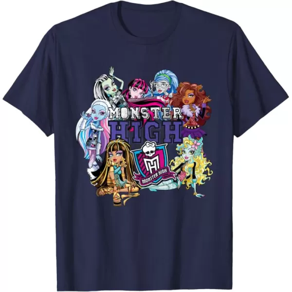 imageMonster High Alumni  The Boo Crew Returns TShirtNavy Blue