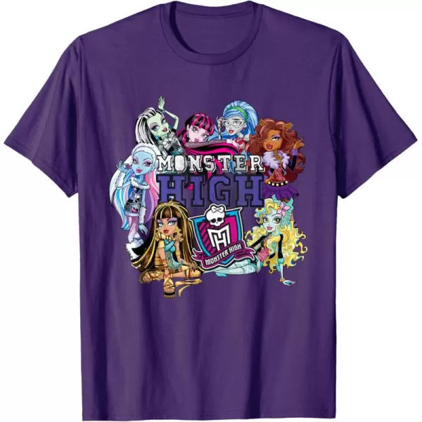 imageMonster High Alumni  The Boo Crew Returns TShirtPurple