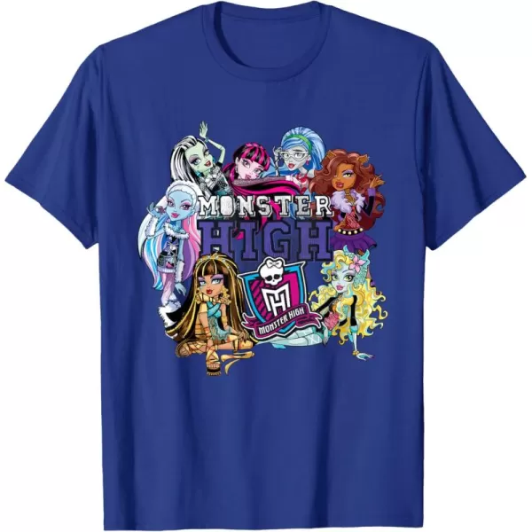 imageMonster High Alumni  The Boo Crew Returns TShirtRoyal Blue