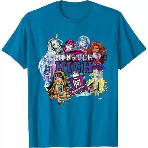 imageMonster High Alumni  The Boo Crew Returns TShirtSapphire Blue