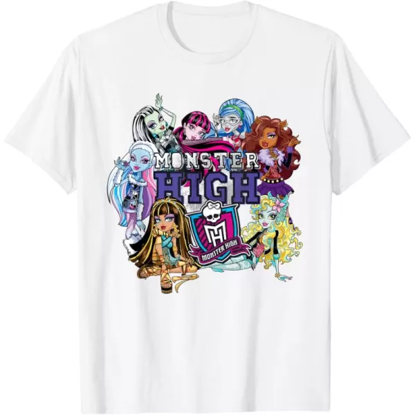 imageMonster High Alumni  The Boo Crew Returns TShirtWhite