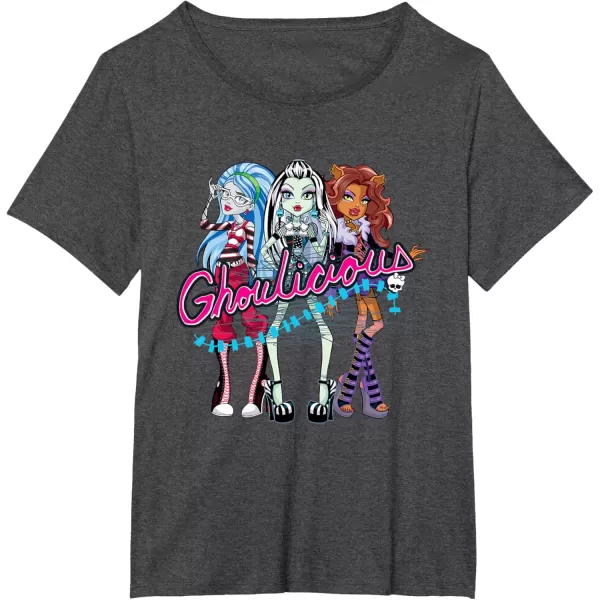 imageMonster High Alumni  Ghoulicious TShirtDark Heather Grey