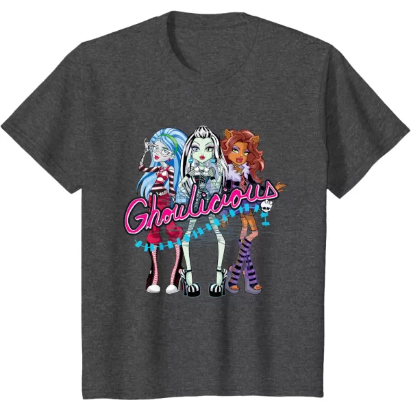 imageMonster High Alumni  Ghoulicious TShirtDark Heather Grey