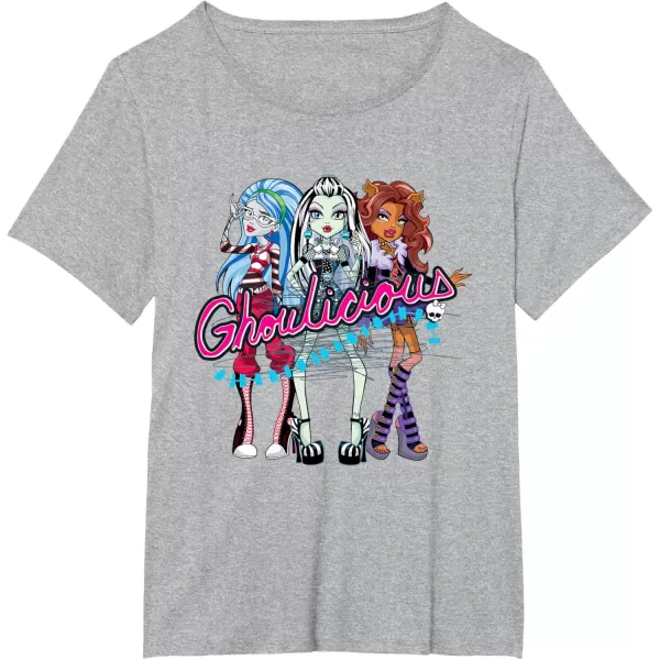 imageMonster High Alumni  Ghoulicious TShirtHeather Grey