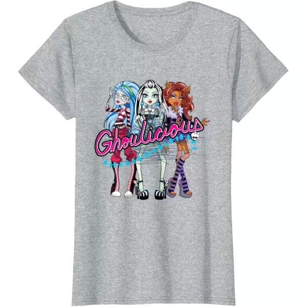 imageMonster High Alumni  Ghoulicious TShirtHeather Grey