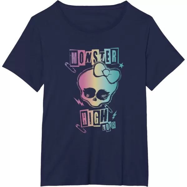 imageMonster High Alumni  Monster High Tour Logo TShirtNavy Blue