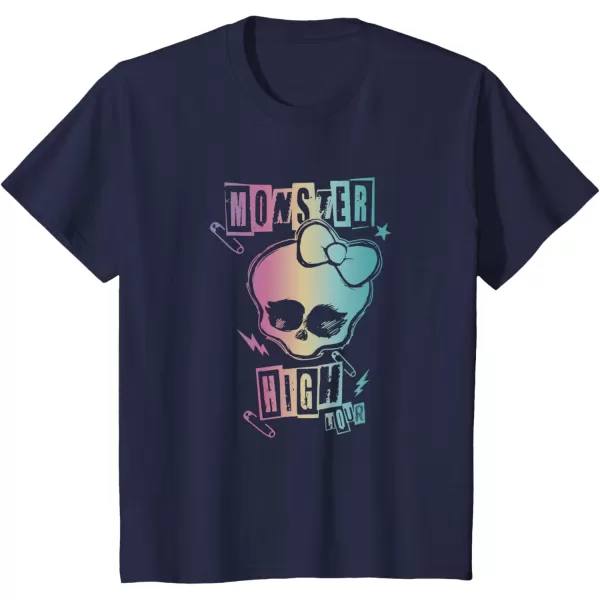 imageMonster High Alumni  Monster High Tour Logo TShirtNavy Blue