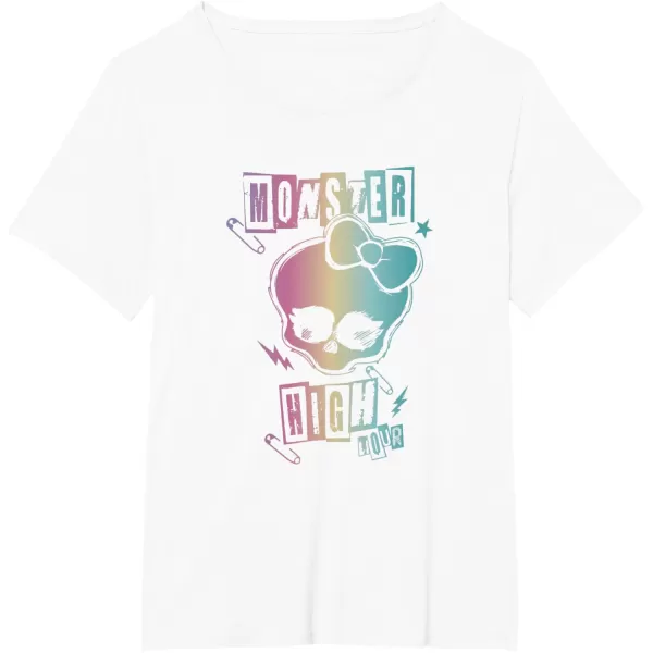 imageMonster High Alumni  Monster High Tour Logo TShirtWhite