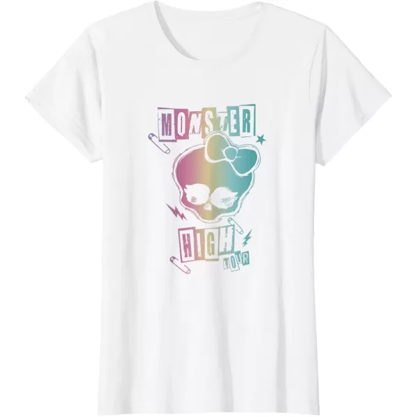 imageMonster High Alumni  Monster High Tour Logo TShirtWhite