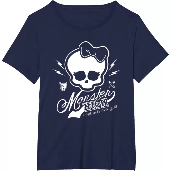 imageMonster High Alumni  Skullette and Logo TShirtNavy Blue