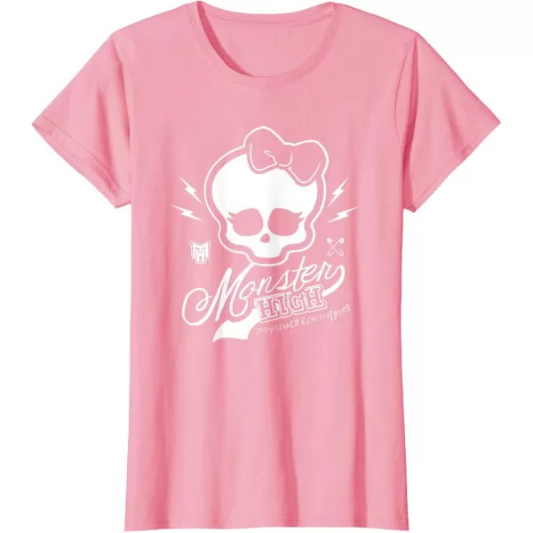 imageMonster High Alumni  Skullette and Logo TShirtPink