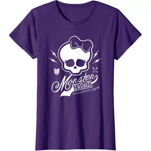 imageMonster High Alumni  Skullette and Logo TShirtPurple