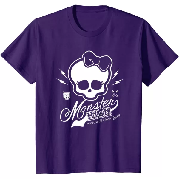 imageMonster High Alumni  Skullette and Logo TShirtPurple