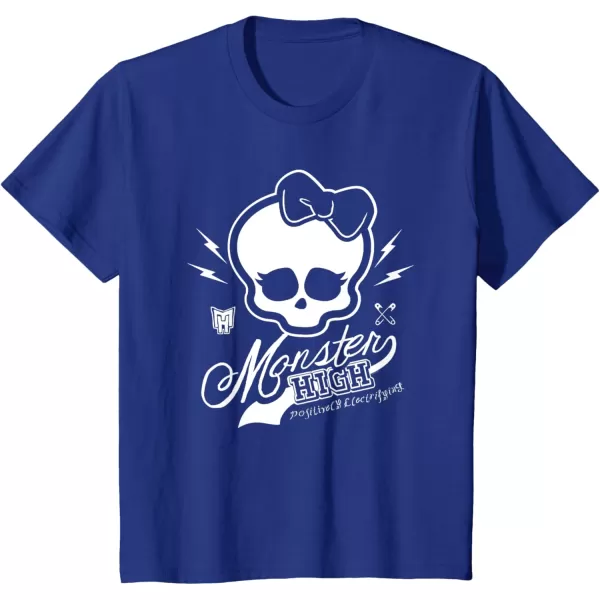 imageMonster High Alumni  Skullette and Logo TShirtRoyal Blue