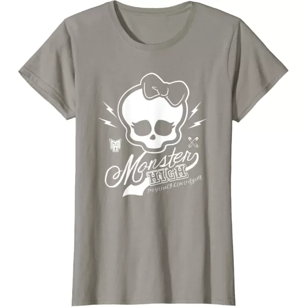 imageMonster High Alumni  Skullette and Logo TShirtSlate Grey