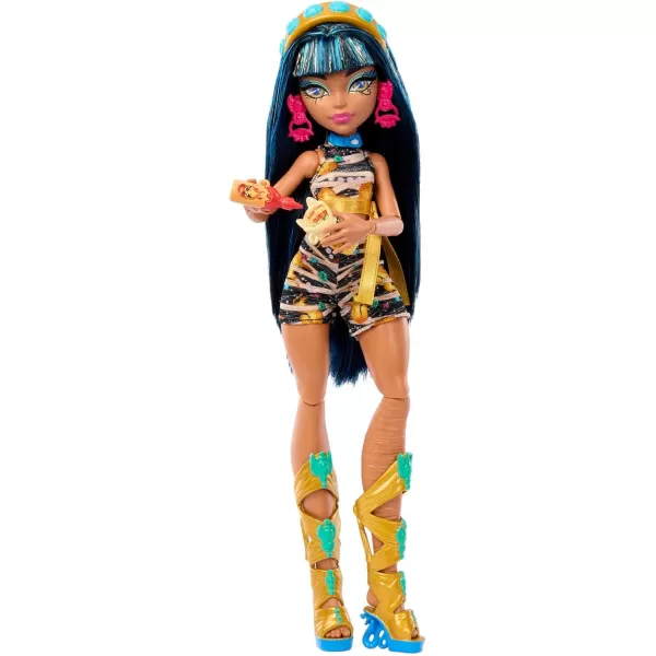 imageMonster High Skulltimate Secrets Doll ampamp Clothes Accessories Set Cleo De Nile with DressUp Locker ampamp 19 SurprisesCleo